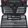GTYPRO professional 145cs 1/4” & 1/2” socket tool set