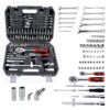 GTYPRO 78 PCS Hand Torque Ratchet Wrench Tool Set Metric Socket Bits Kit
