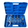 GTYPRO 5PCS Car Tools Curved Laryngeal Tube Clamps Tool Auto Engine Maintenance Tool