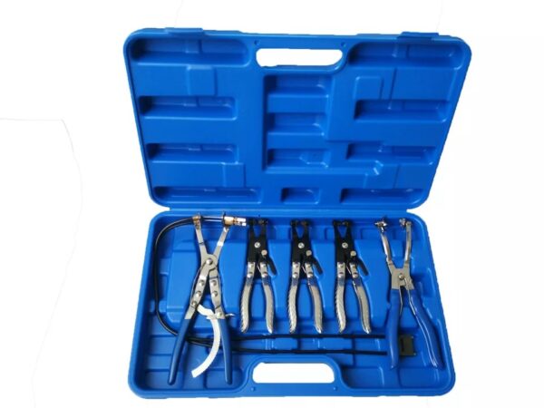 GTYPRO 5PCS Car Tools Curved Laryngeal Tube Clamps Tool Auto Engine Maintenance Tool