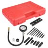 GTYPRO Diesel Engine Compression Tester 17Pcs Professional Auto Diesel TDI CDI Engine Compression Tester