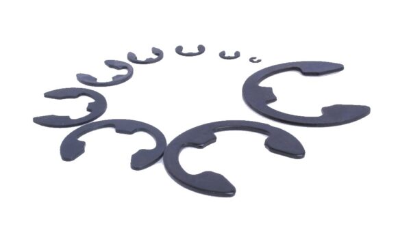 GTYPRO E Retaining Rings Black Carbon Steel Snap Rings Internal E Retaining Circ Lip Kits Elastic Machine Accessory