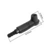 GTYPRO Brake Oil Change Connector Car Oil Pumping Pipe Bleeder Rubber Adapter