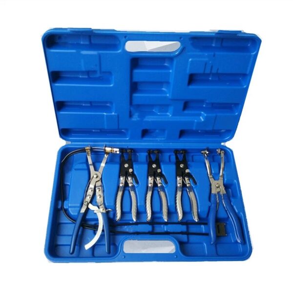 GTYPRO 5PCS Car Tools Curved Laryngeal Tube Clamps Tool Auto Engine Maintenance Tool