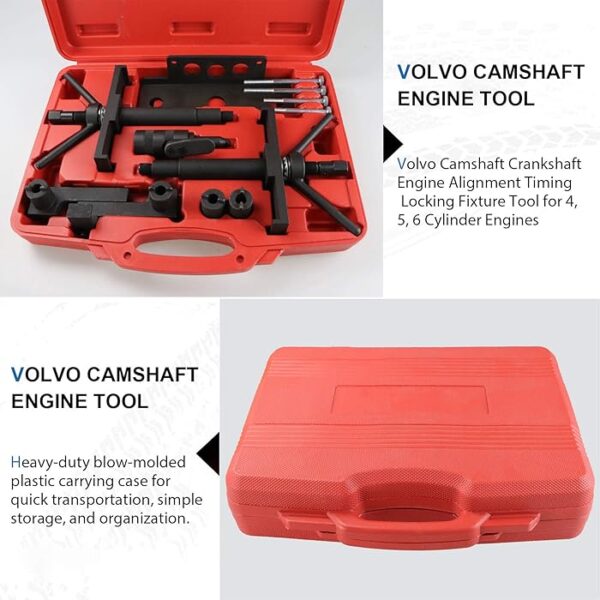 GTYPRO Crankshaft Camshaft Cam Engine Alignment Timing Locking Tool Fixture For Volvo