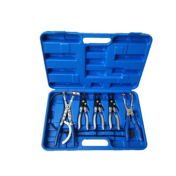 GTYPRO 5PCS Car Tools Curved Laryngeal Tube Clamps Tool Auto Engine Maintenance Tool