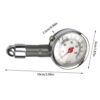 GTYPRO Tire Pressure Gauge Stainless Steel High-Precision Tire Gauge with 360°Rotating Ball Joint for Trucks,SUVs