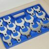 GTYPRO 14pcs Crows Foot Wrench Set Metric Sizes 27-50mm