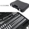 GTYPRO professional 145cs 1/4” & 1/2” socket tool set