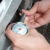 GTYPRO Tire Pressure Gauge Stainless Steel High-Precision Tire Gauge with 360°Rotating Ball Joint for Trucks,SUVs