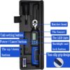 GTYPRO 1/4-Inch Drive Digital Torque Wrench (1.11-22.13Ft.lb/1.5-30N.m) Electronic Torque Wrench Set with Accurate to ±2%