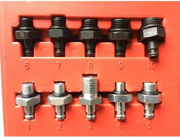 GTYPRO Universal 0-140psi Engine Oil Pressure Test Kit Tester Car Garage Tools