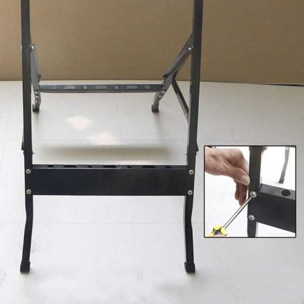 GTYPRO Foldable Steel Working Bench Router Table MDF Board Portable Tool Workbench Woodworking Table