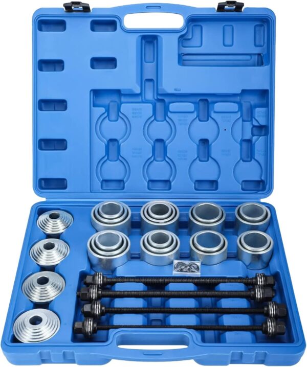 GTYPRO 28pcs Universal Bush Remove and Install Sleeve Set Remove Bushes Bushing Bearings Seals