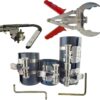 GTYPRO 11Pcs Piston Ring Compressors with Ratchet Wrench Service Tool Set 3″ 3.5″ & 4″