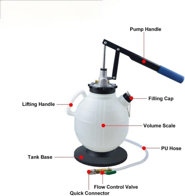 GTYPRO 7.5 Liters Transmission Fluid Pump; ATF Refill Kit Fluid Transfer Pump