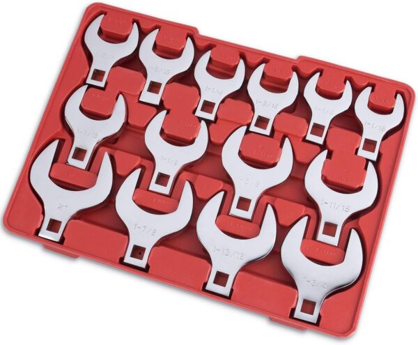 GTYPRO 4 Pieces 1/2 Inch Drive Crowfoot Wrench Set