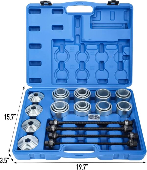 GTYPRO 28pcs Universal Bush Remove and Install Sleeve Set Remove Bushes Bushing Bearings Seals