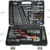 GTYPRO 121PCS Kit Car Repair Sockets Set Hand Tool Sets Combination Socket Wrench Set