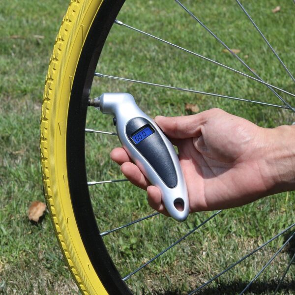 GTYPRO Digital Tire Pressure Gauge, 150 PSI, Silver
