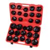GTYPRO 30Pcs Oil Filter Wrench Set Cup Type Removal Tool Socket Kit