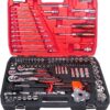 GTYPRO 121PCS Kit Car Repair Sockets Set Hand Tool Sets Combination Socket Wrench Set