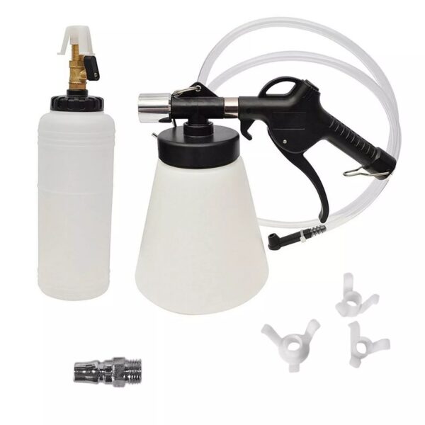 GTYPRO Car Brake Bleeding & Clutch Fluid Bleeder Kit Vacuum Tool Pump