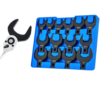 GTYPRO 14 Piece Jumbo Crows Foot Wrench Set