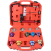 GTYPRO 14 Pcs Aluminum Automotive Cooling System Radiator Pressure Tester Kit