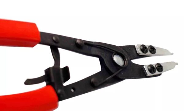GTYPRO 10.5″ Spring Ratchet Lock Snap Ring Retaining Circlip Pliers Exchangeable Tips