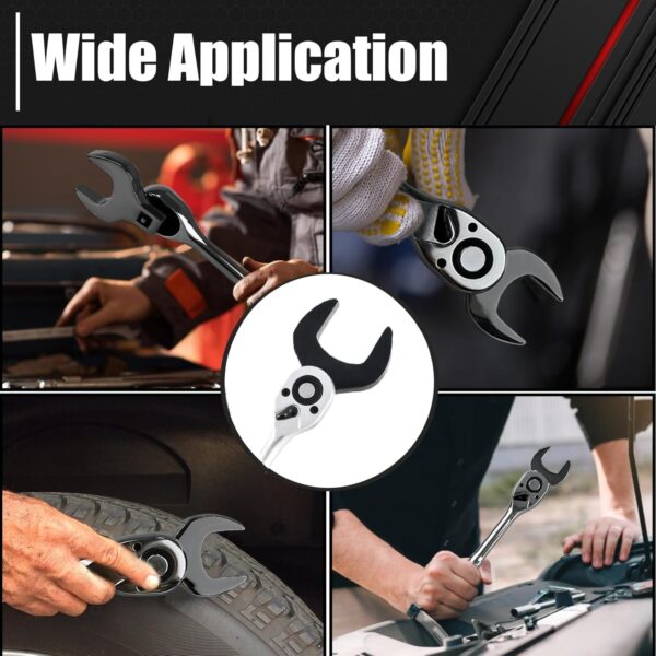 GTYPRO 14 Piece Jumbo Crows Foot Wrench Set