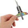 GTYPRO Metal Tire Tread Depth Gauge Tool Precise Tire Depth Measuring Ruler for Car Truck Motorcycle