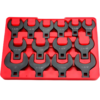 GTYPRO Crow Foot Wrench Set 14-Piece Pawl Wrench Set