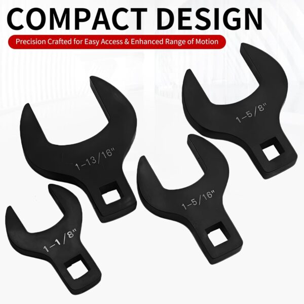 GTYPRO Crow Foot Wrench Set 14-Piece Pawl Wrench Set