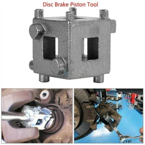 GTYPRO Disc Brake Piston Remover Car Rear Disc Brake Piston Caliper Wind Back Cube Tool