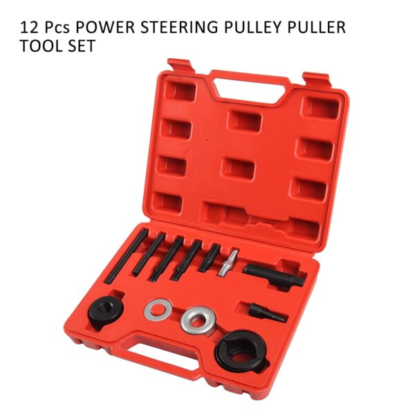 GTYPRO 12 Pcs Power Steering Pulley Puller Installer Kit