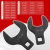GTYPRO Crow Foot Wrench Set 14-Piece Pawl Wrench Set
