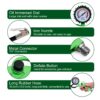 GTYPRO Tire Inflator Gun with Pressure Gauge