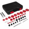 GTYPRO 43 pcs Bearing Race and Seal Driver Set with Seal Driver and Bearing Adapters