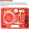 GTYPRO Engine Cooling System Vacuum Purge & Refill Kit Set Universal Pro Tools