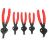 GTYPRO 5pc Circlip Snap Ring Pliers Set Includes Straight & Offset Rubber Grip
