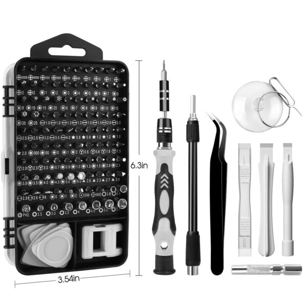 GTYPRO 117 In 1 Precision Screwdriver Set Repair Tool Kit