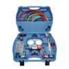GTYPRO Car Air Conditioning Refrigerant Freon Double Valve Pressure Gauge with Seal Rings Diagnostic Repairing Tool Kit