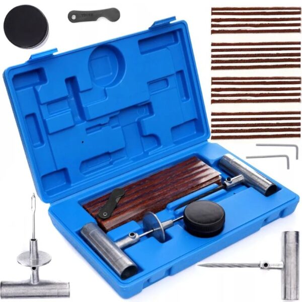 GTYPRO Heavy Duty Tire Repair Kit – 26 Piece