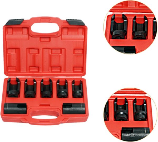 7 PCS 7 Piece Special Injector Socket Set Auto Spare Parts Replace Accessories Steel Fuel Injector Remover