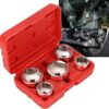 GTYPRO 5Pcs Oil Filter Cap Wrench Set