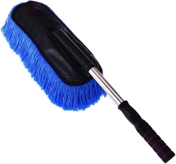 GTYPRO Microfiber Car Duster Wash Mop with Extendable Handle