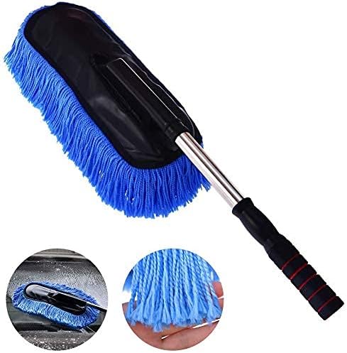 GTYPRO Microfiber Car Duster Wash Mop with Extendable Handle