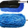 GTYPRO Microfiber Car Duster Wash Mop with Extendable Handle