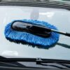 GTYPRO Microfiber Car Duster Wash Mop with Extendable Handle